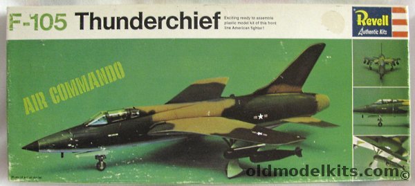 Revell 1/75 Republic F-105B Thunderchief 'Air Commando' Issue, H231-100 plastic model kit